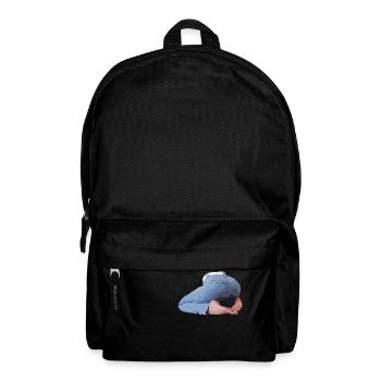 Po und Füße - Rucksack - Schwarz - Vorne