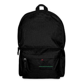 FAHRRAD. FEIERTAG. ES LEBE DIE FERIEN. FEIERTAG - Rucksack - Schwarz - Vorne