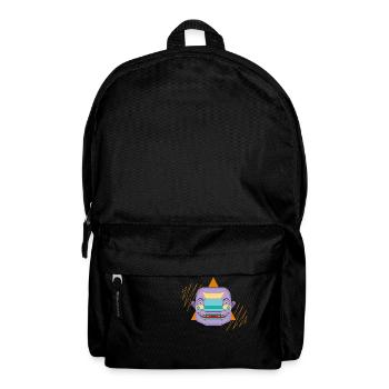 Mr. Stretchy - Rucksack - Schwarz - Vorne