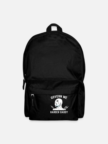 GOVERN ME HARDER DADDY - Backpack - black
