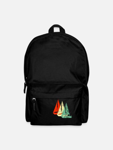 Segeln Segler Segelboot Segel Sailing - Rucksack - Schwarz