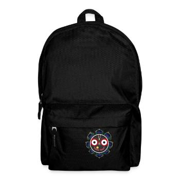 Jagganath schwarz, cutest Krishna - Rucksack - Schwarz - Vorne