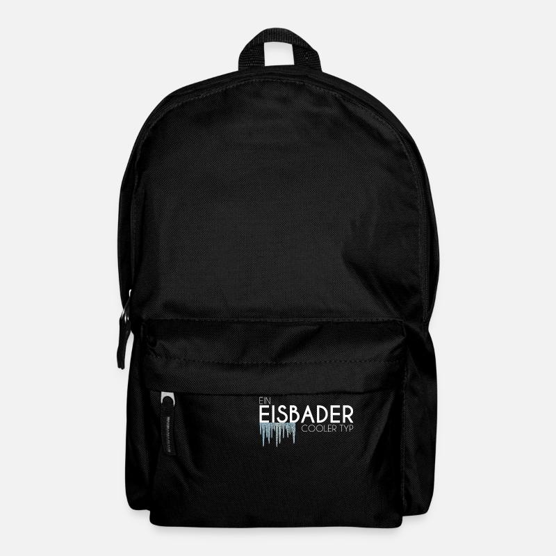 Eisbaden - Rucksack - Schwarz