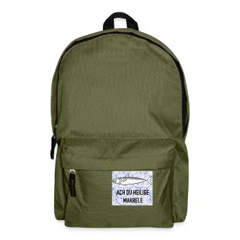 Heilige Makrele - Rucksack - Olivgrün - Vorne