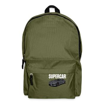 Supercar - Backpack - olive green - Front
