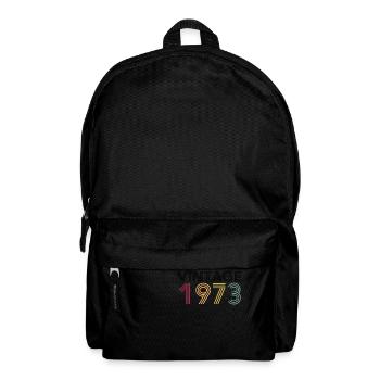 Jahrgang 1973 - Rucksack - Schwarz - Vorne