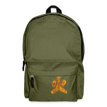 Feuer - Rucksack - Olivgrün - Vorne