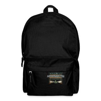 Autoverkäufer - Rucksack - Schwarz - Vorne