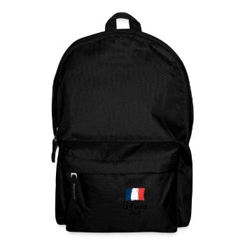 je peux pas la France joue - Sac à dos - noir - Devant