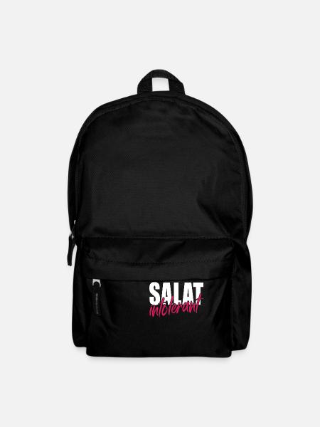 Salat Intolerant - Rucksack - Schwarz