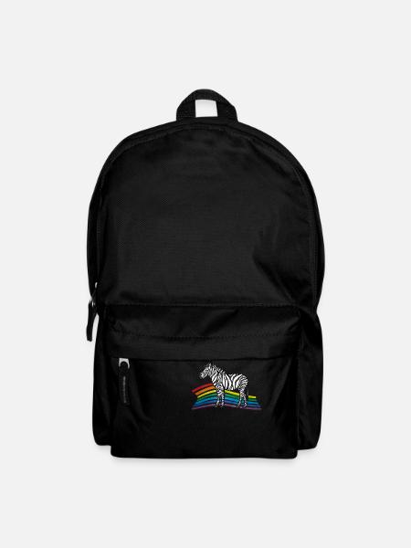 Zebra - Rucksack - Schwarz