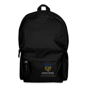 Ukraine - Backpack - black - Front