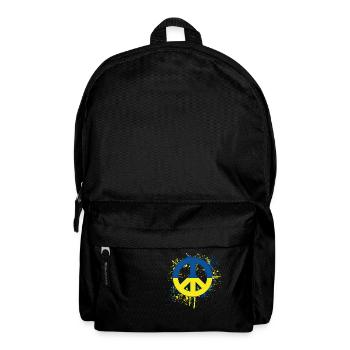 Peace Ukraine - Backpack - black - Front