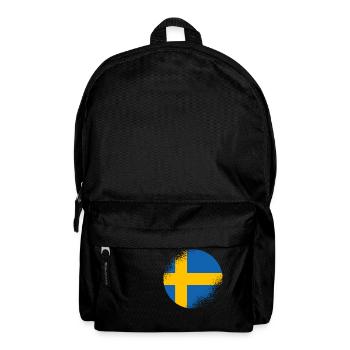 Schweden Flagge Skandinavien Schwedische Fahne - Rucksack - Schwarz - Vorne