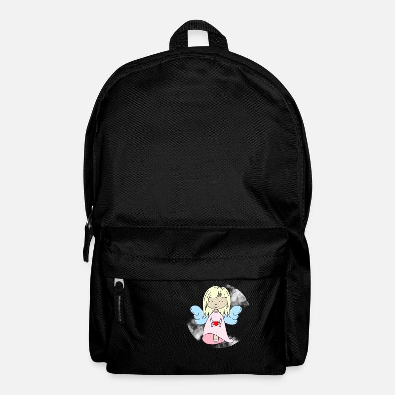 Angel with heart - Backpack - black