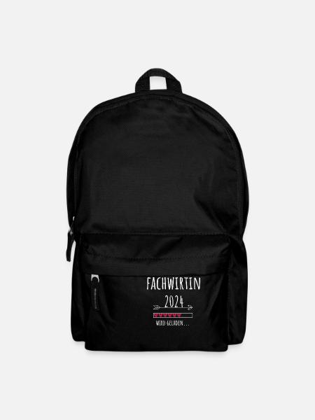 Fachwirtin 2024 wird geladen Fachwirt Abschluss - Rucksack - Schwarz
