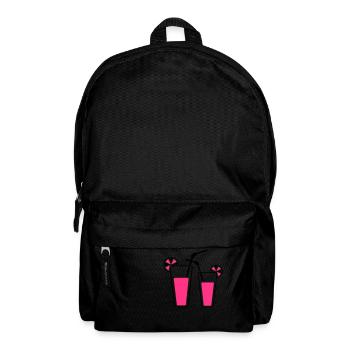 Cocktails - Backpack - black - Front