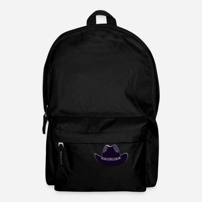 cowboy hat - Backpack - black