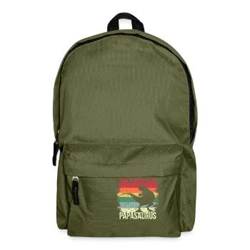Papasaurus Rex - Sac à dos - vert olive - Devant
