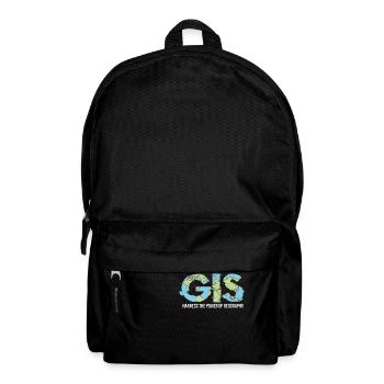 GIS Harness The Power Of Geography - Backpack - black - Front