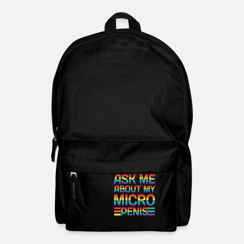 Ask me about my Micro Penis - Backpack - black