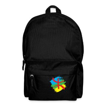 Stylized Amazigh flag - Backpack - black - Front