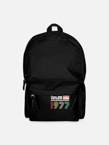 vintage année 1977 - Sac à dos - noir