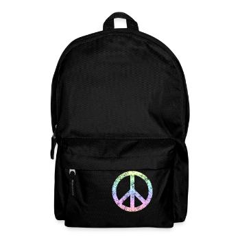 Peace Sign / Peace - Backpack - black - Front