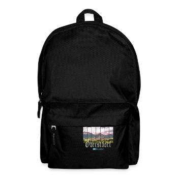 Oberstdorf Allgäu Vintage Bayern Deutschland Souve - Rucksack - Schwarz - Vorne