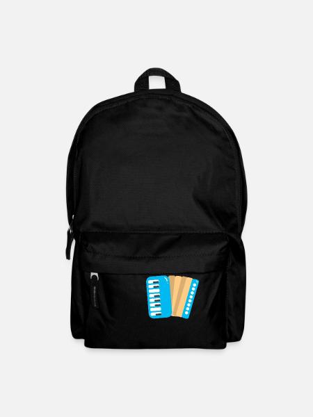 Akkordeon - Rucksack - Schwarz