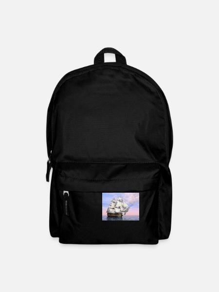 Historisches Segelschiff HMS Victory - Rucksack - Schwarz