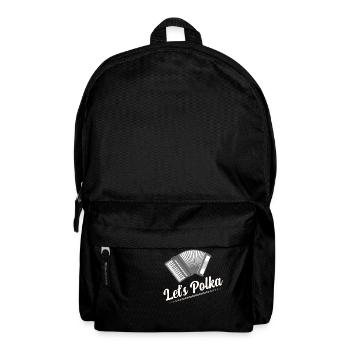 Let's Polka Pride Accordion - Backpack - black - Front