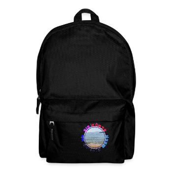 Sie Küste - Er wollte Meer - Rucksack - Schwarz - Vorne