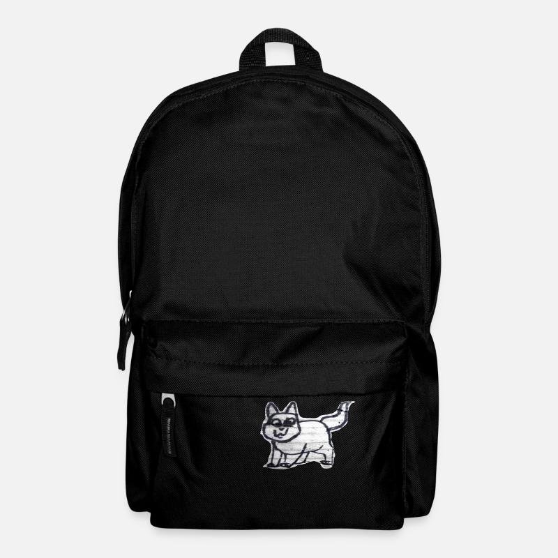 TOMZOFF Graffiti Cat - Rucksack - Schwarz