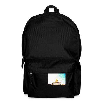 Temples in Thailand - Backpack - black - Front