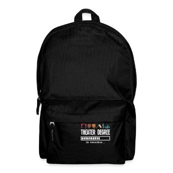 Theater Thespian Theatrical Thespianism Theater - Rucksack - Schwarz - Vorne