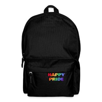 GLÜCKLICHER STOLZ - Rucksack - Schwarz - Vorne