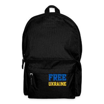 Free Ukraine - Backpack - black - Front