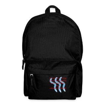 La vie est un long Fleuve tranquille - Sac à dos - noir - Devant