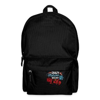 Crazy Marine Biology Lady Scientist Ocean Student - Backpack - black - Front