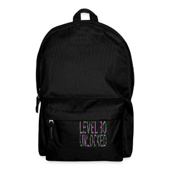 statement play game controller gaming dice awesome - Rucksack - Schwarz - Vorne