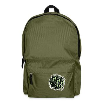 humor statement family reunion joke btc children - Backpack - olive green - Front