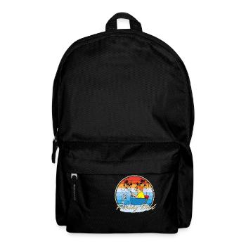 Fishing Dad Fishing Angler Father and Son - Backpack - black - Front