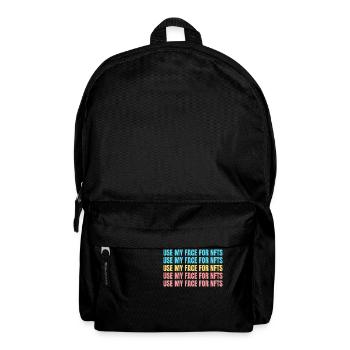 Use my face for NFTs - Rucksack - Schwarz - Vorne