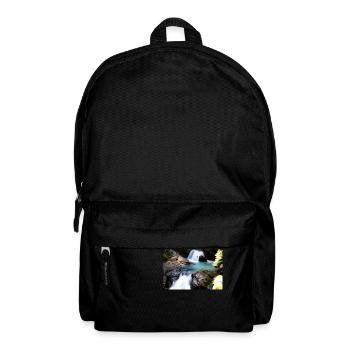 Keiner Wasserfall - Rucksack - Schwarz - Vorne