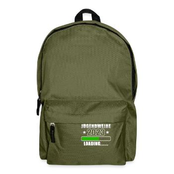 Jugendweihe 2023 Loading - Rucksack - Olivgrün - Vorne