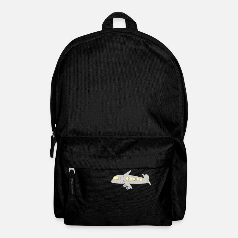 Avion - Sac à dos - noir