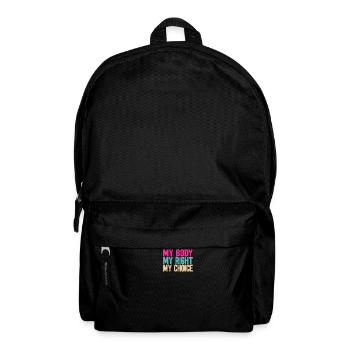 My Body My Decision - Backpack - black - Front