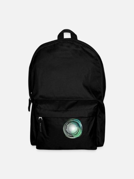 cyber mandala - Rucksack - Schwarz