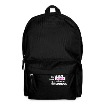 Fußball Soccer - Rucksack - Schwarz - Vorne
